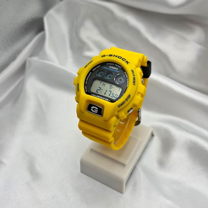 Relógio G-SHOCK masculino digital amarelo DW-6900TR-9DR - aconfianca